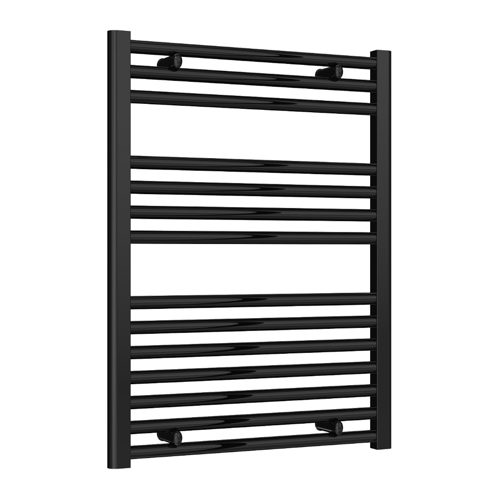 Reina Diva Black 800 x 600mm Flat Electric Radiator