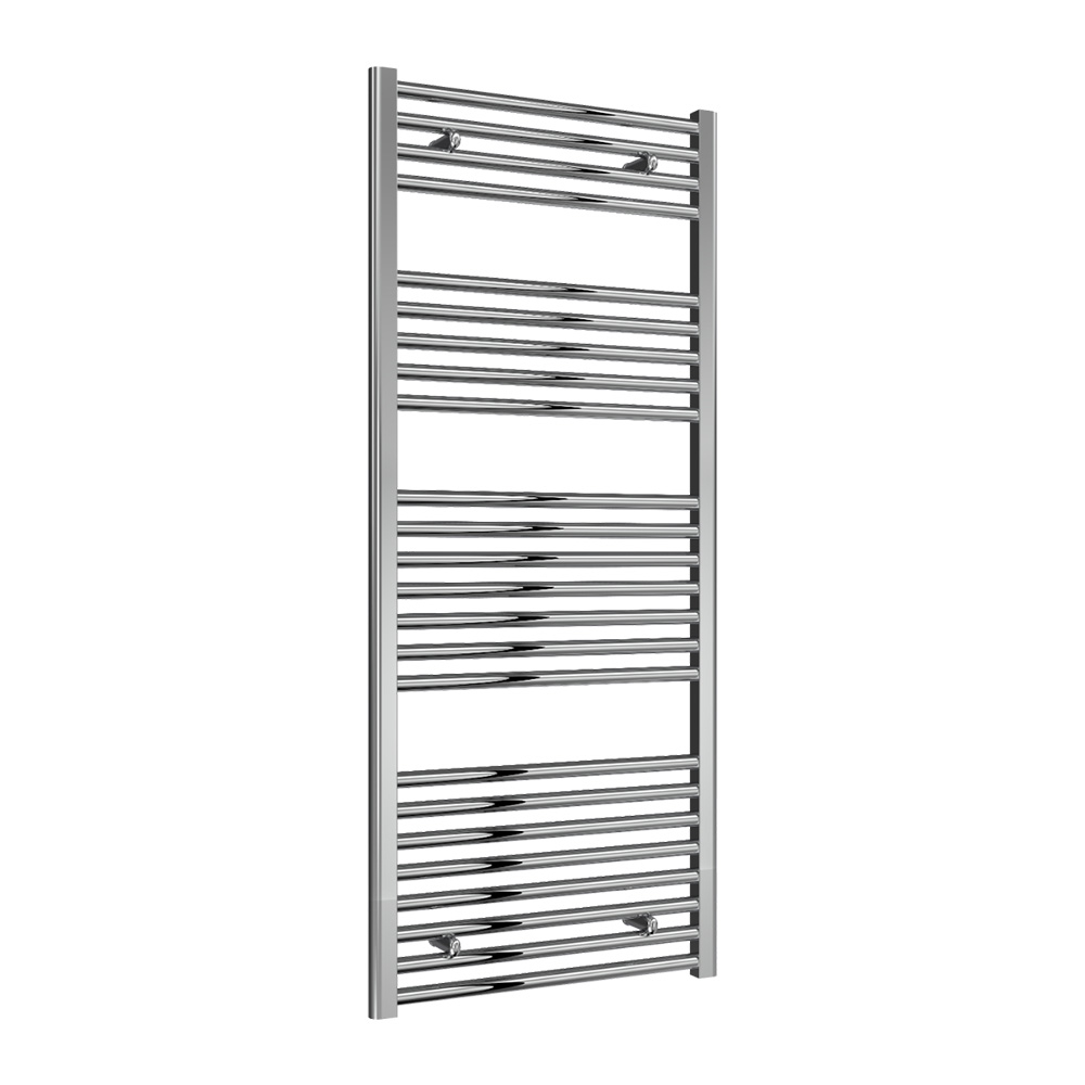 Reina Diva Chrome 1400 x 600mm Flat Electric Radiator