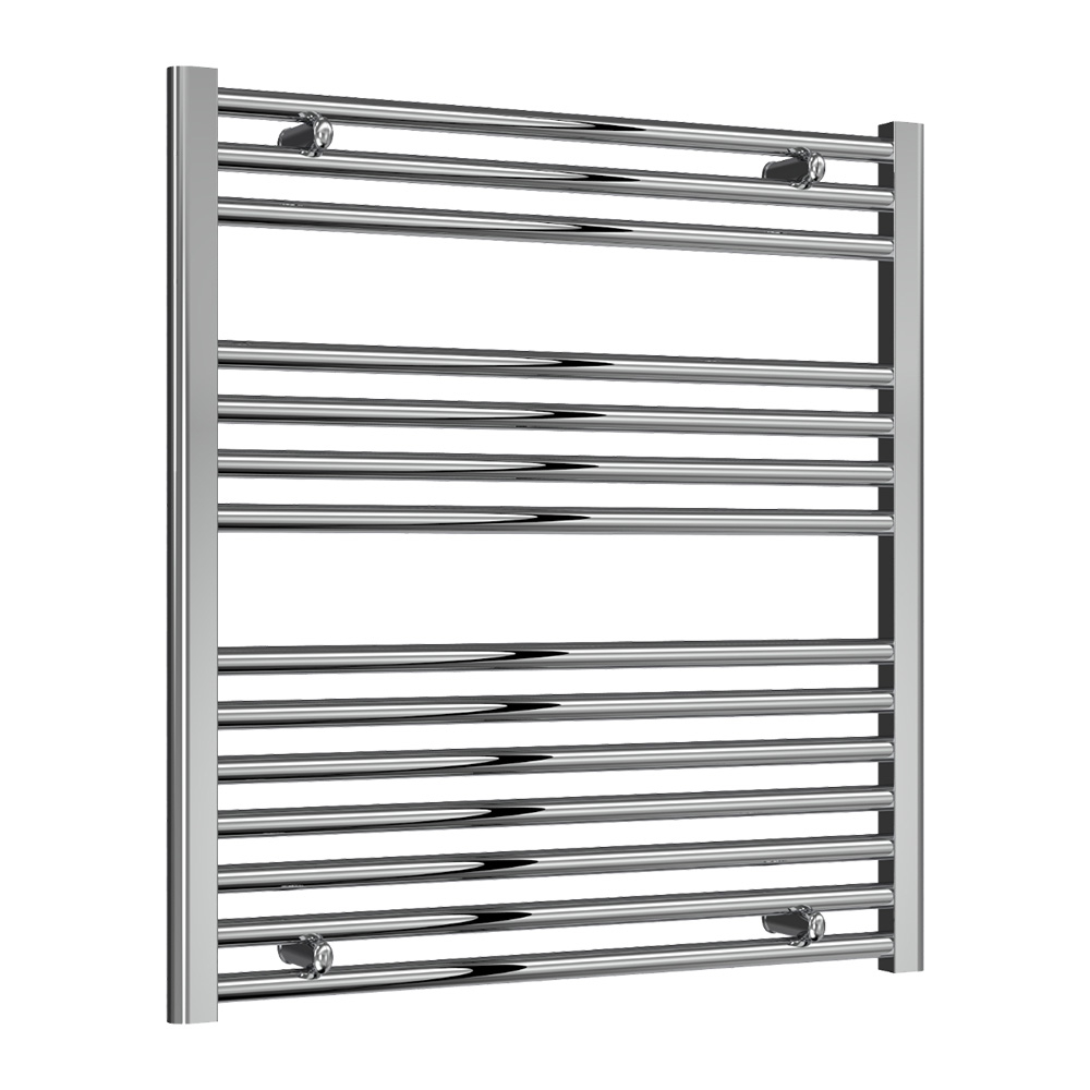Reina Diva Chrome 800 x 750mm Flat Electric Radiator