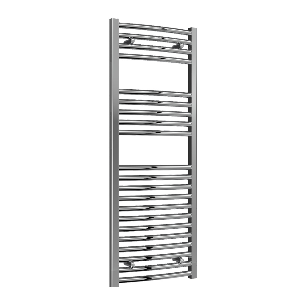 Reina Diva Chrome 1200 x 450mm Curved Electric Radiator