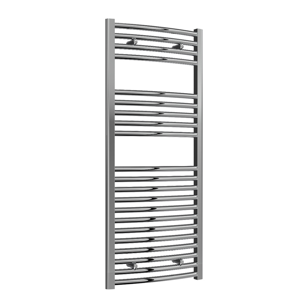 Reina Diva Chrome 1200 x 500mm Curved Electric Radiator