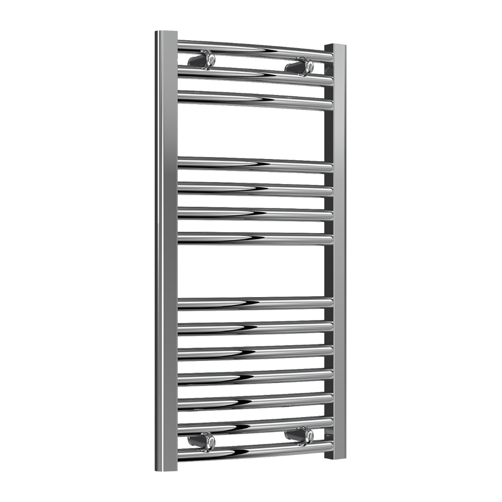 Reina Diva Chrome 800 x 400mm Curved Electric Radiator