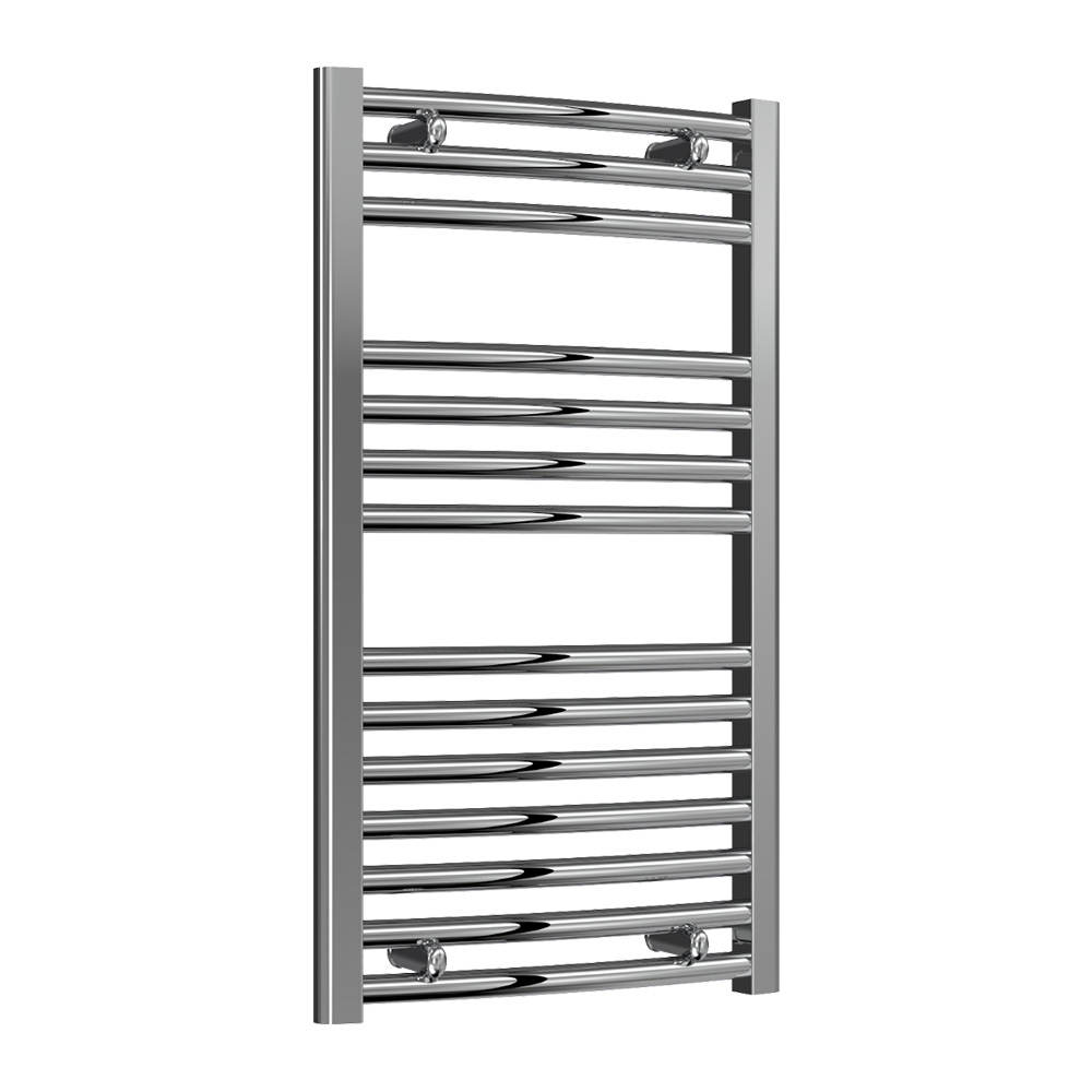 Reina Diva Chrome 800 x 450mm Curved Electric Radiator