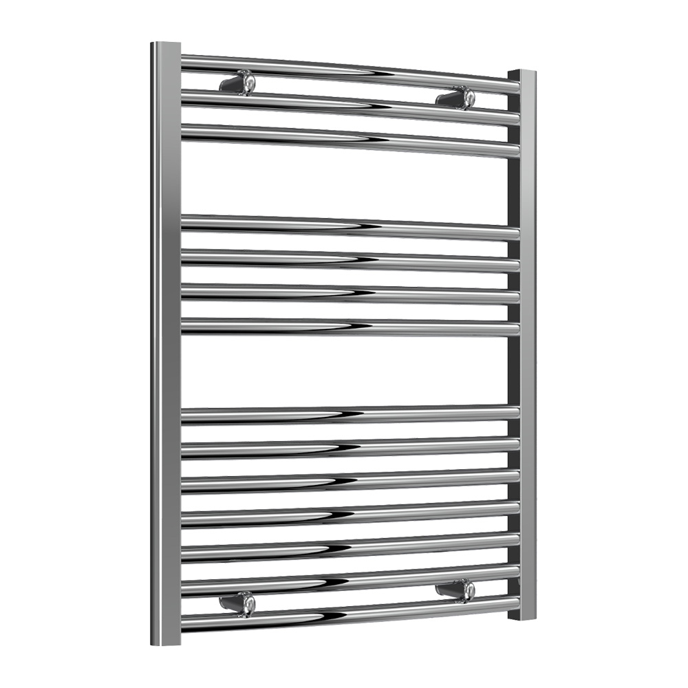 Reina Diva Chrome 800 x 600mm Curved Electric Radiator