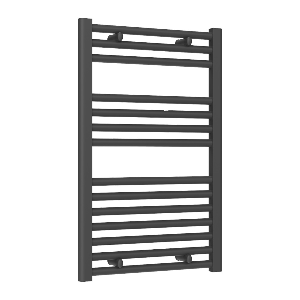 Reina Diva Anthracite 800 x 500mm Flat Electric Radiator