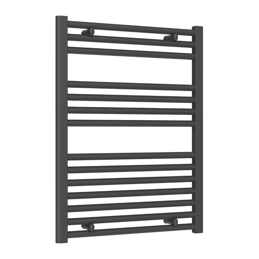 Reina Diva Anthracite 800 x 600mm Flat Electric Radiator