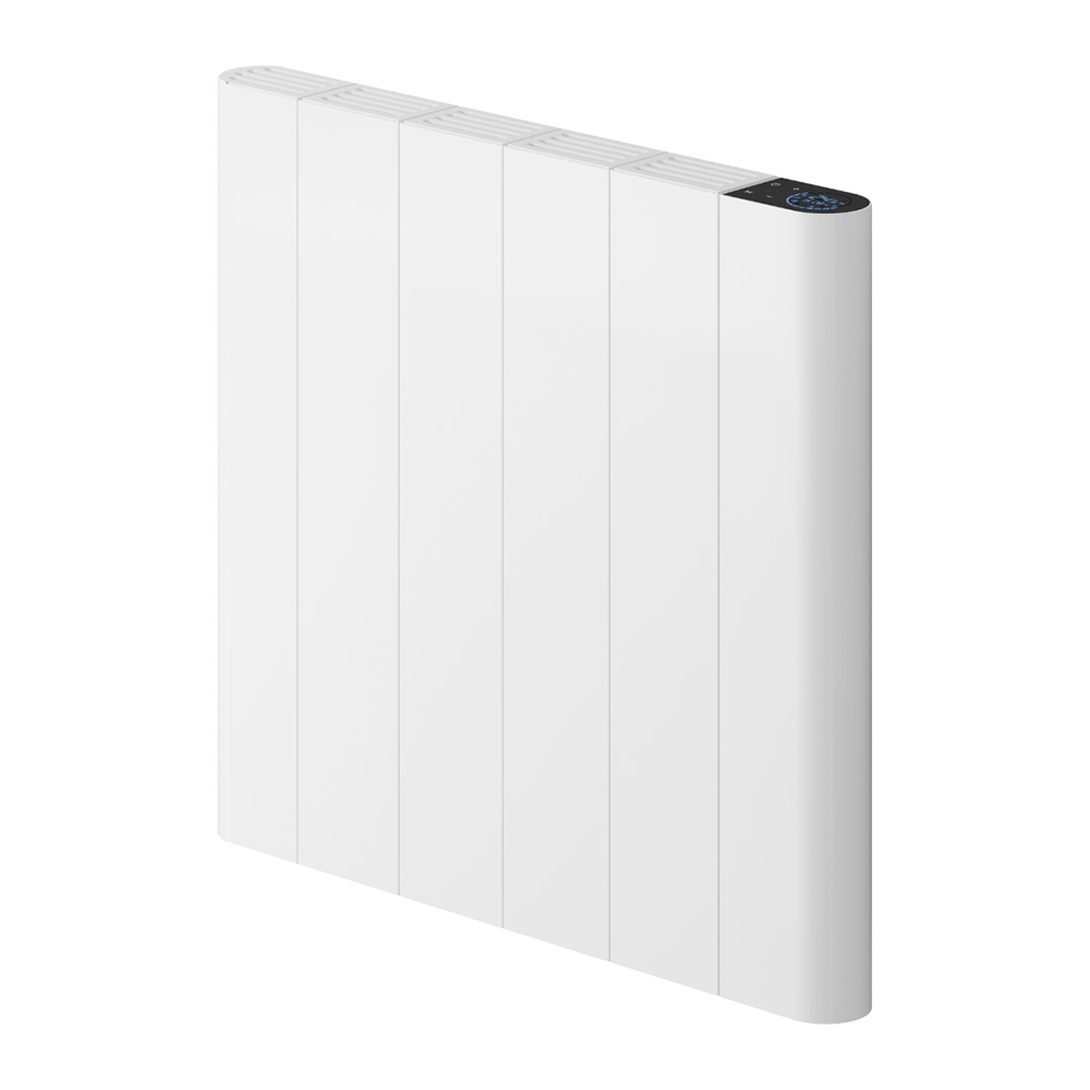 Reina Maia 500 x 544mm White Horizontal Bathroom Electric Radiator