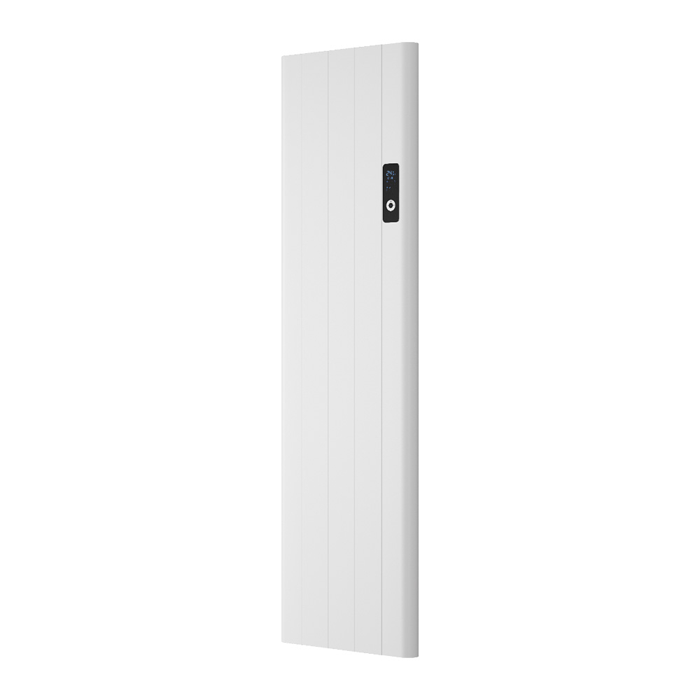 Reina Maia 1600 x 453mm White Vertical Bathroom Electric Radiator