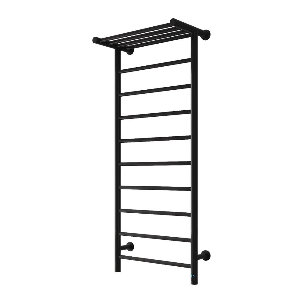 Reina Maira 1190 x 500mm Black Bathroom Electric Towel Radiator