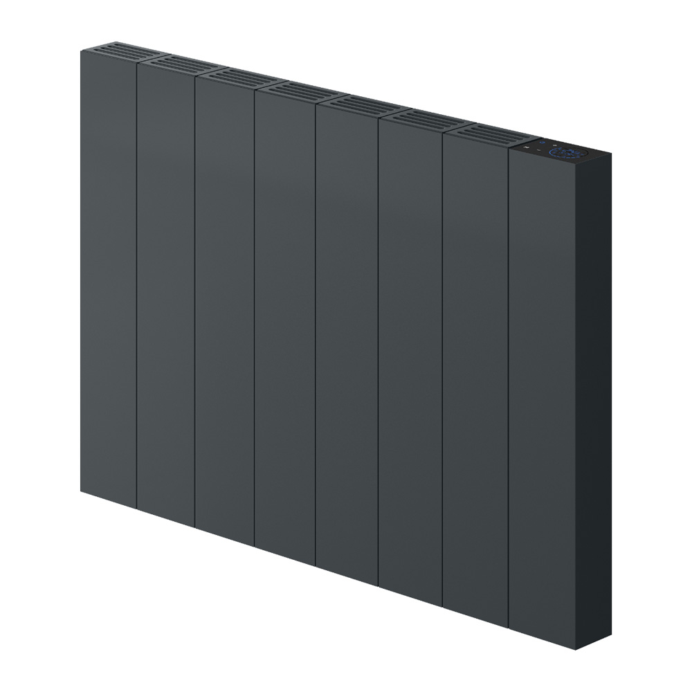 Reina Nika 500 x 725mm Anthracite Horizontal Bathroom Electric Radiator