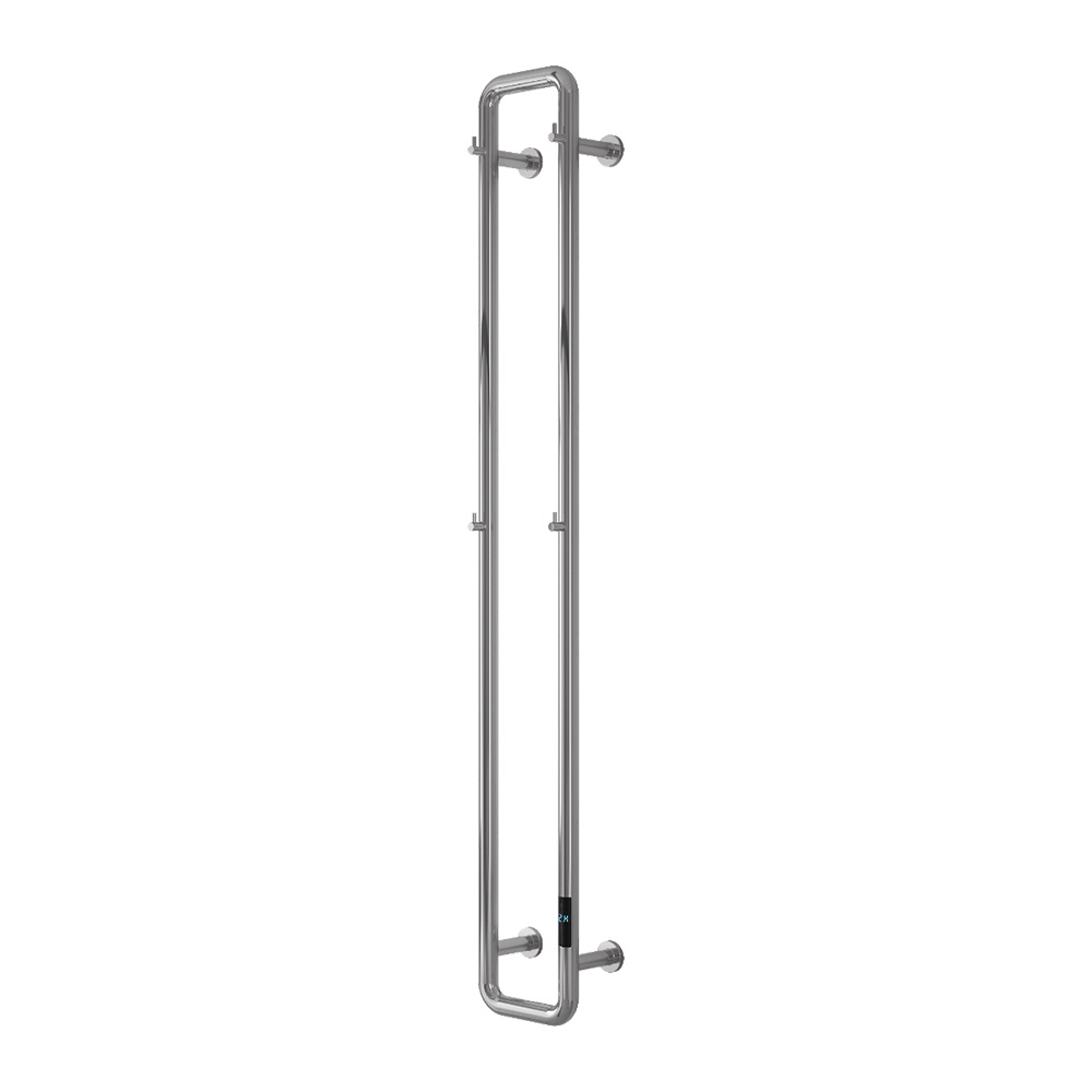 Reina Pelmo 1500 x 200mm Polished Stainless Steel Bathroom Electric Radiator