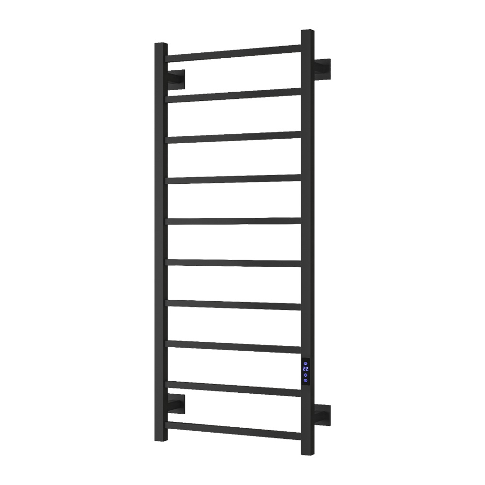 Reina Velino 1200x500mm Matt Black Bathroom Electric Radiator