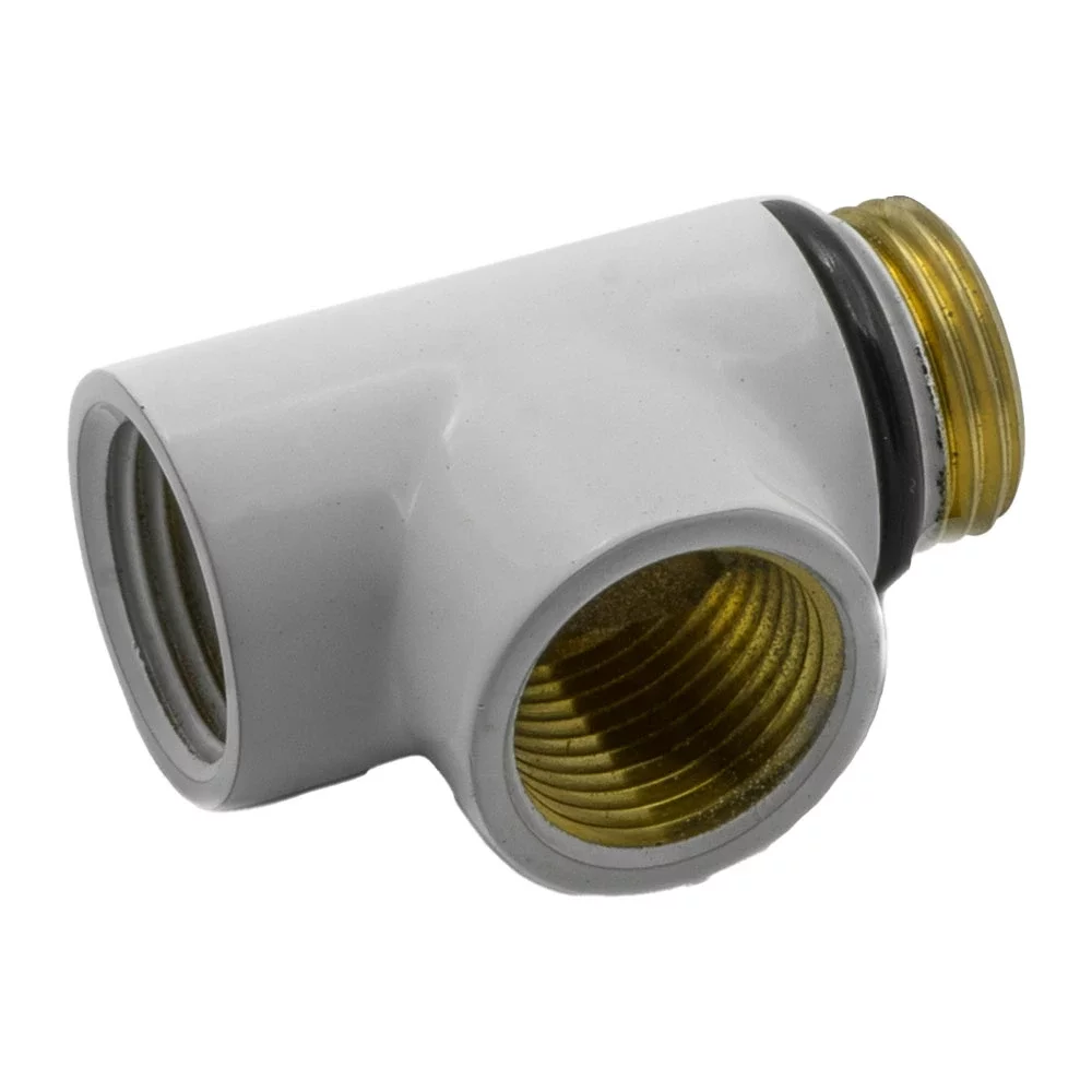 Reina White Dual Fuel T Piece