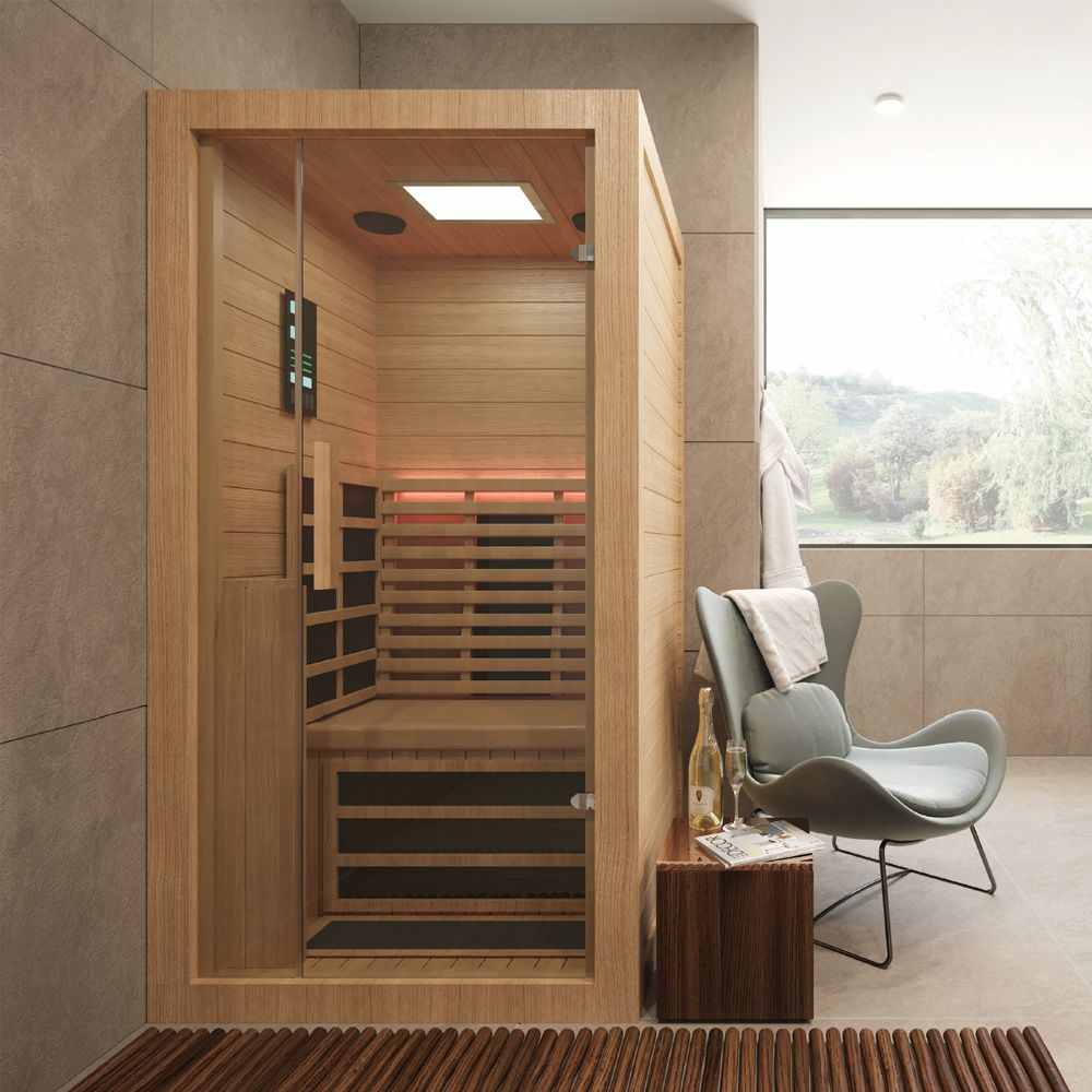 Relaxo Single Person Infrared Home Sauna - Jaquar