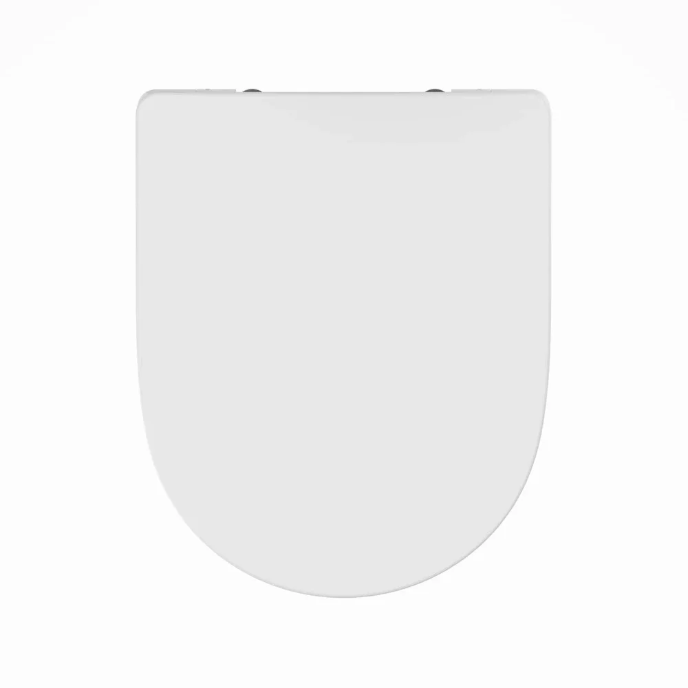 Roca Atis-V White Soft Close Toilet Seat & Cover