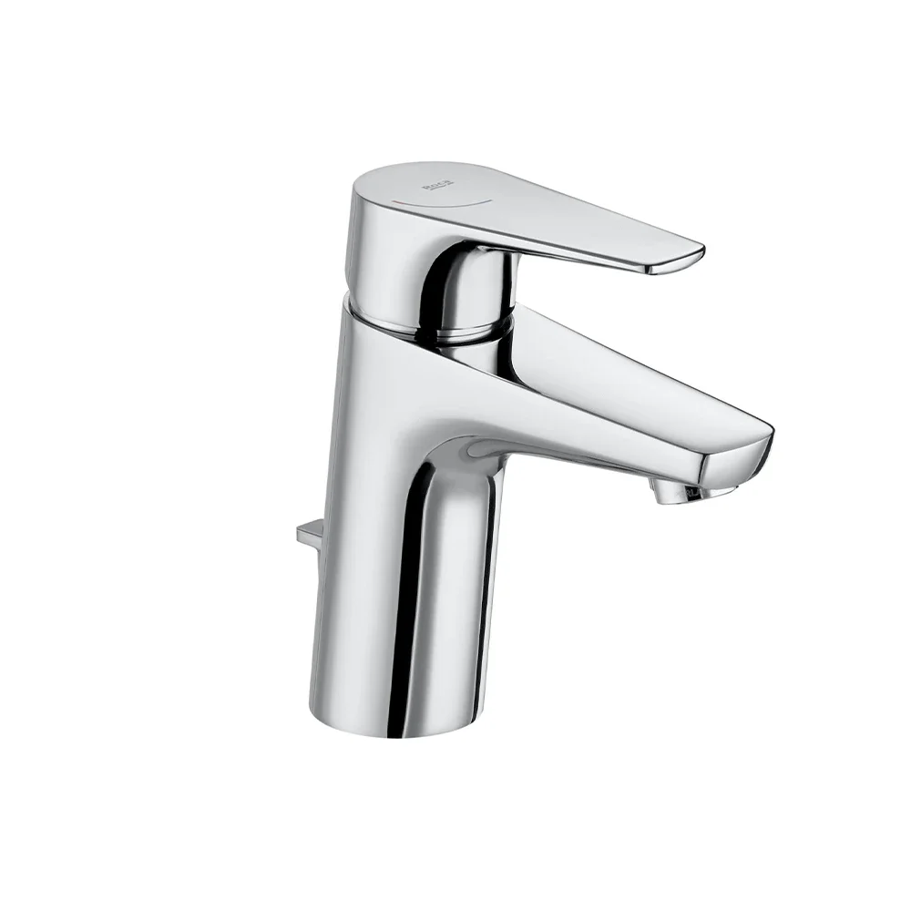 Roca Atlas Chrome Single Lever Basin Mixer & Waste