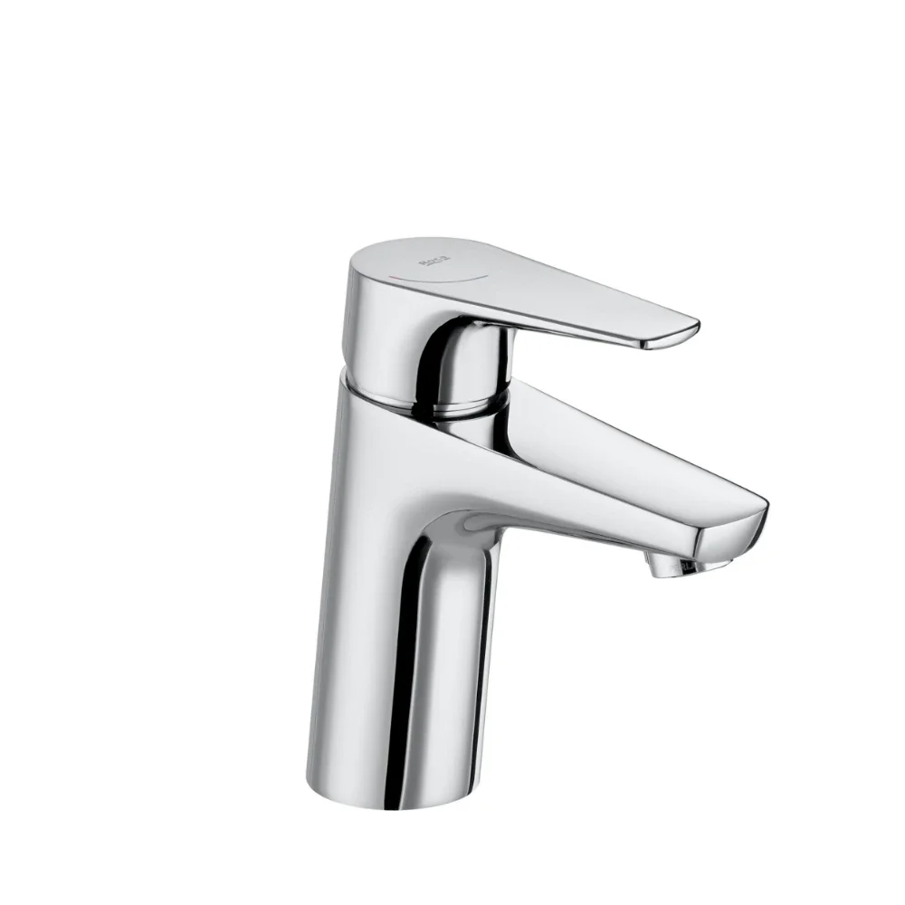 Roca Atlas Chrome Smooth Body Basin Mixer