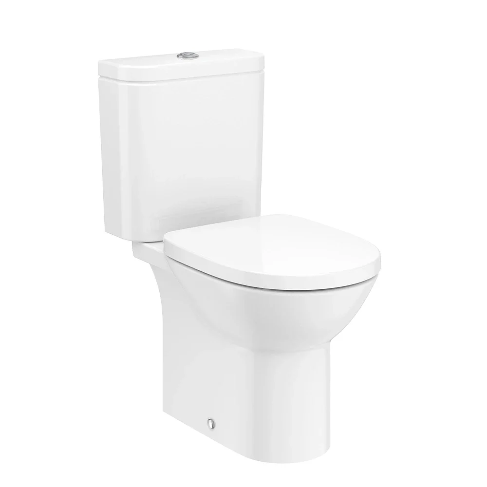 Roca Debba Round Rimless Close Coupled Toilet