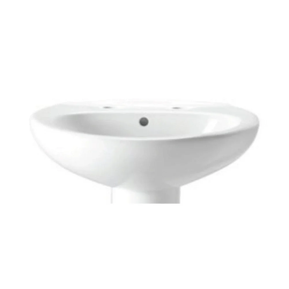 Roca Havana 550mm Wall Hung 2 Taphole Basin