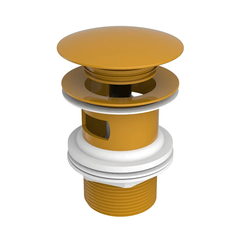 Roca Honey Yellow Click Clack Waste