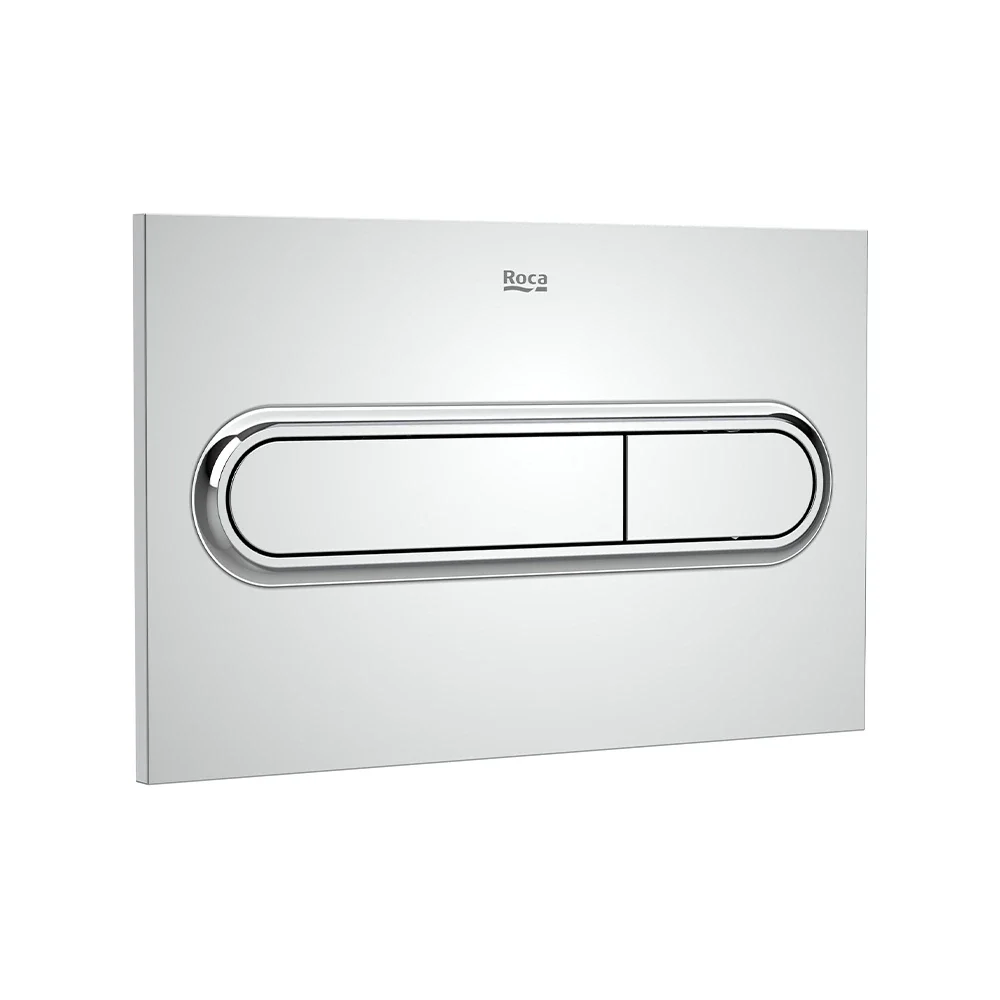 Roca PL1 Chrome Dual Flush Plate