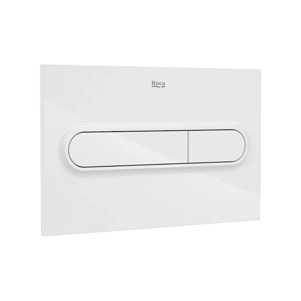 Roca PL10 White Dual Flush Plate