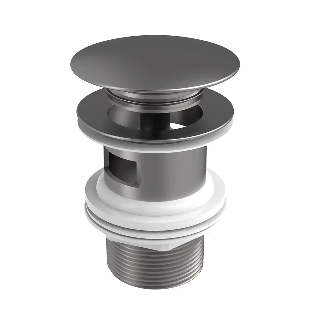 Roca Stainless Steel Finish Click Clack Waste