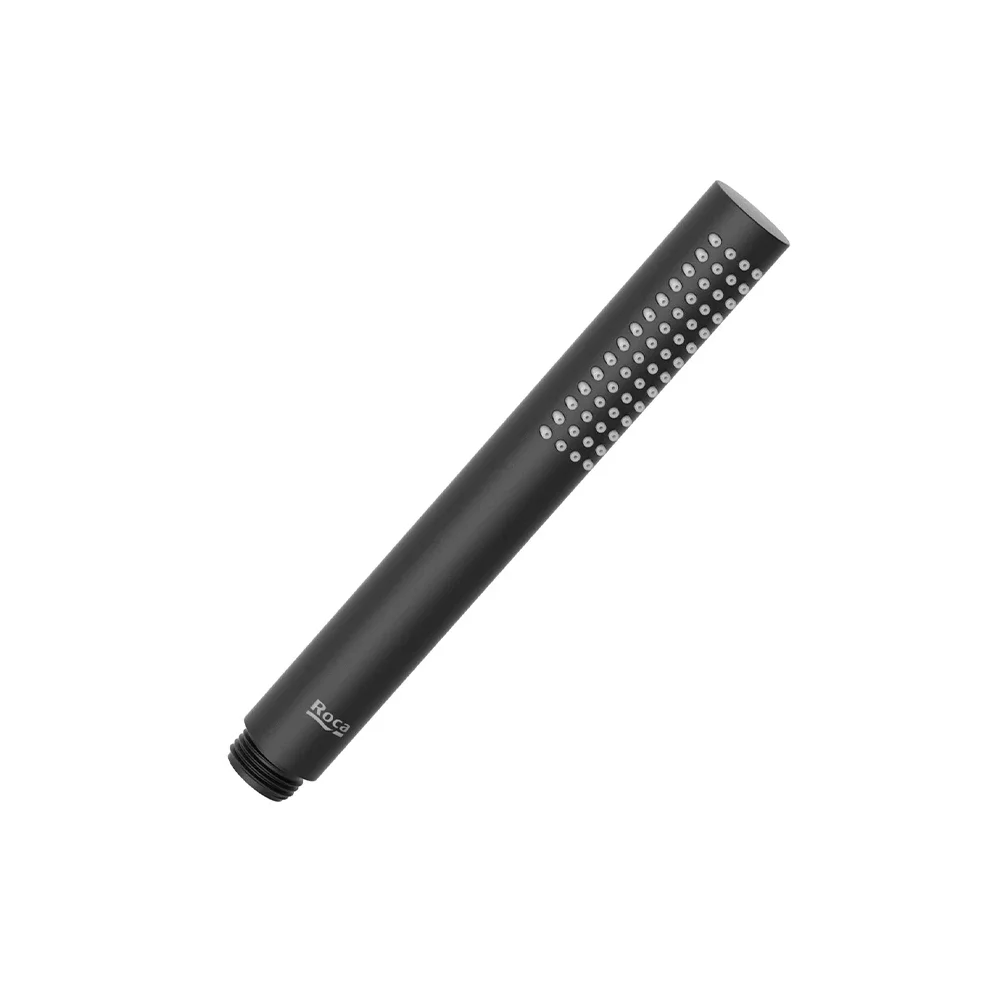 Roca Stella Brushed Titanium Black Round Shower Handset