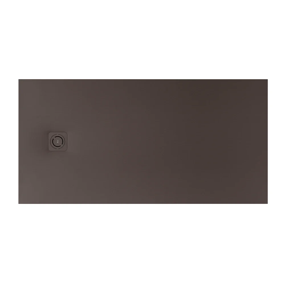 Roca Terran-N Superslim StoneX 1000 x 700mm Coffee Shower Tray