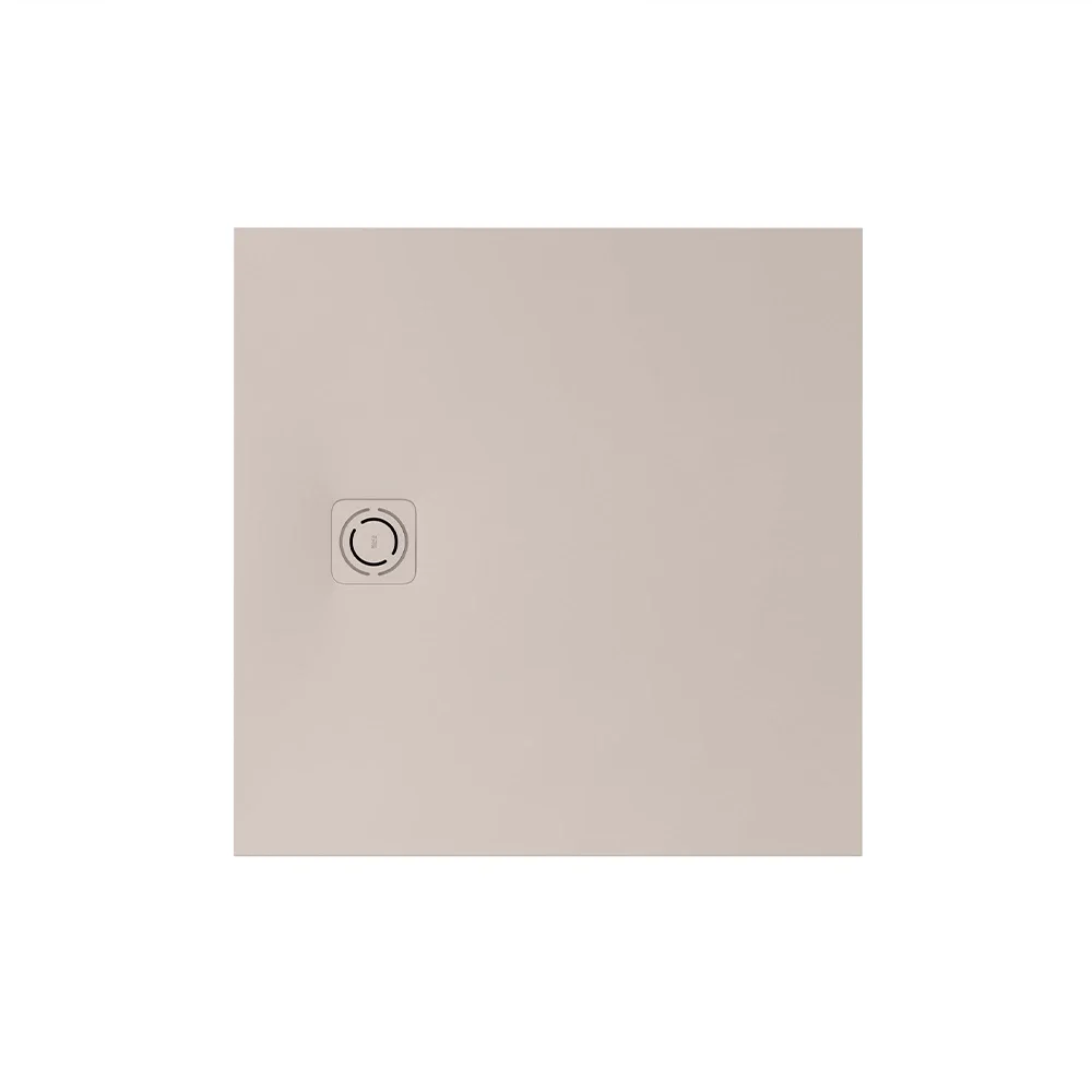 Roca Terran-n Superslim StoneX 800mm Beige Square Shower Tray