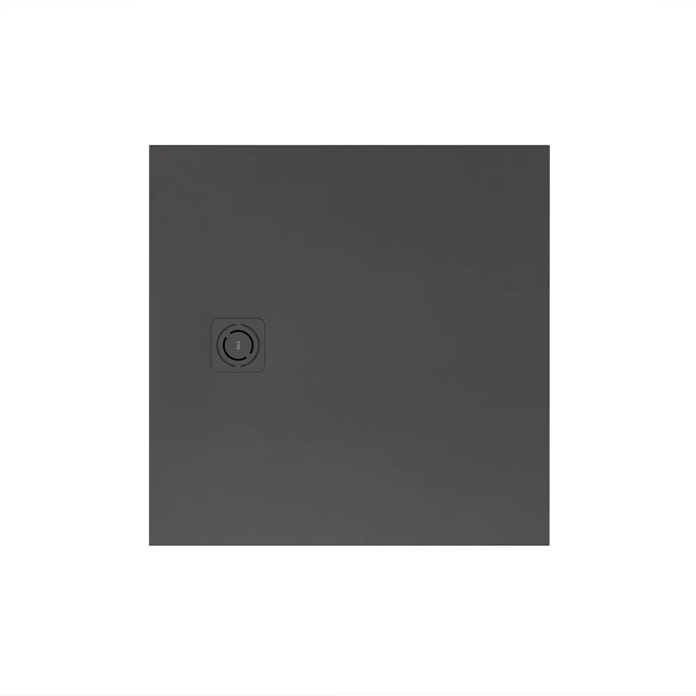 Roca Terran-n Superslim StoneX 800mm Onyx Square Shower Tray