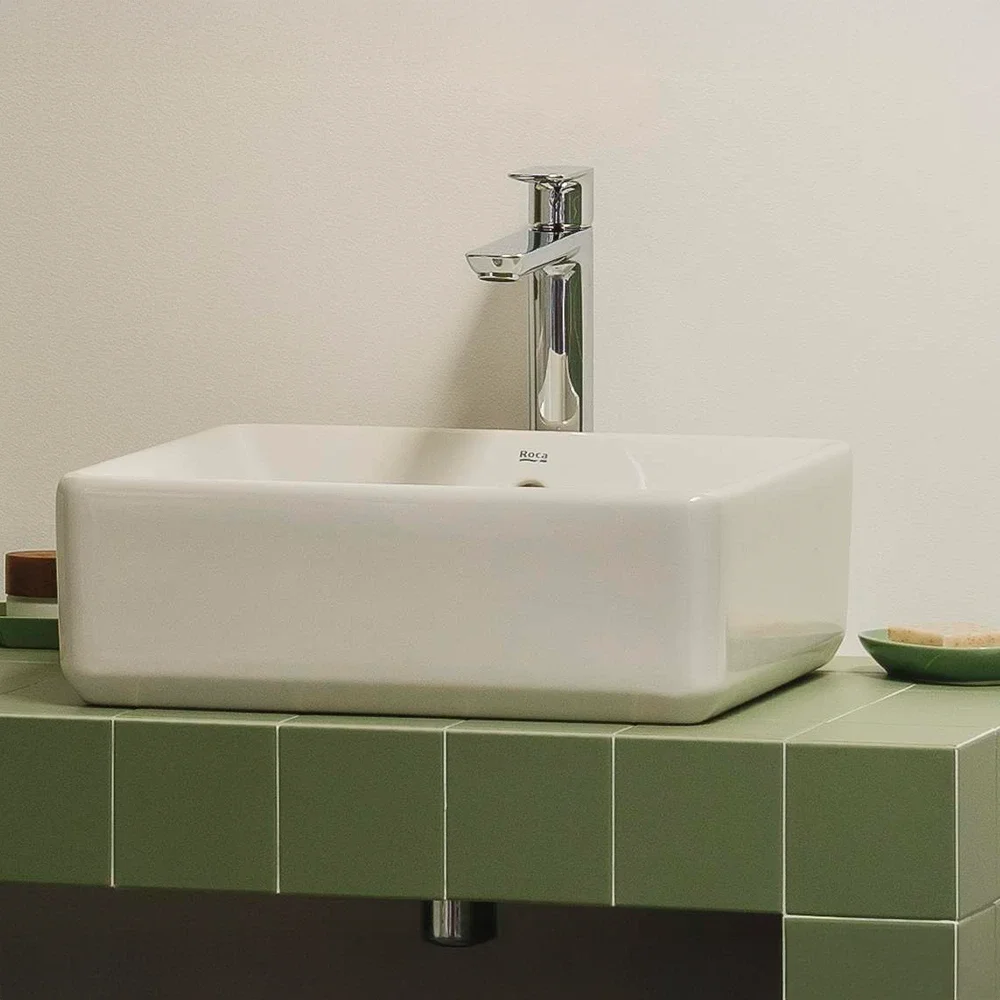 Roca The Gap 390mm Square Countertop Basin