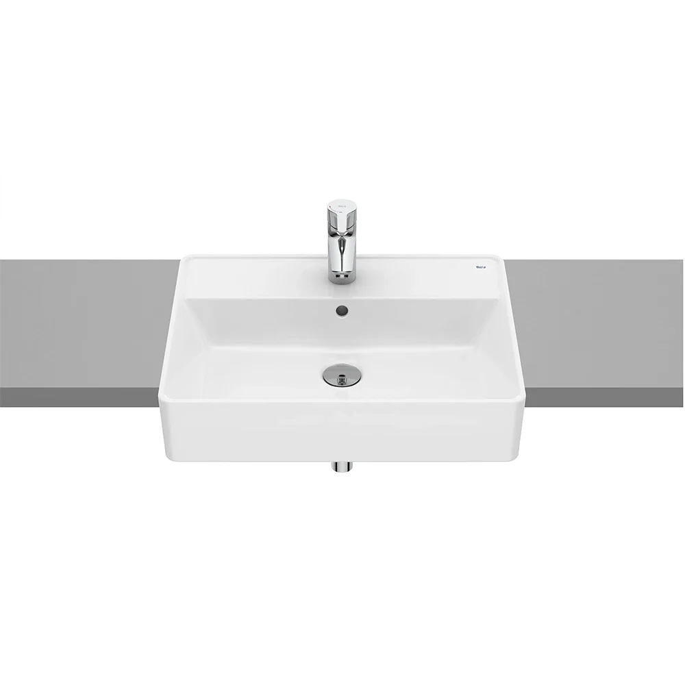 Roca The Gap 550mm Semi-recessed Basin