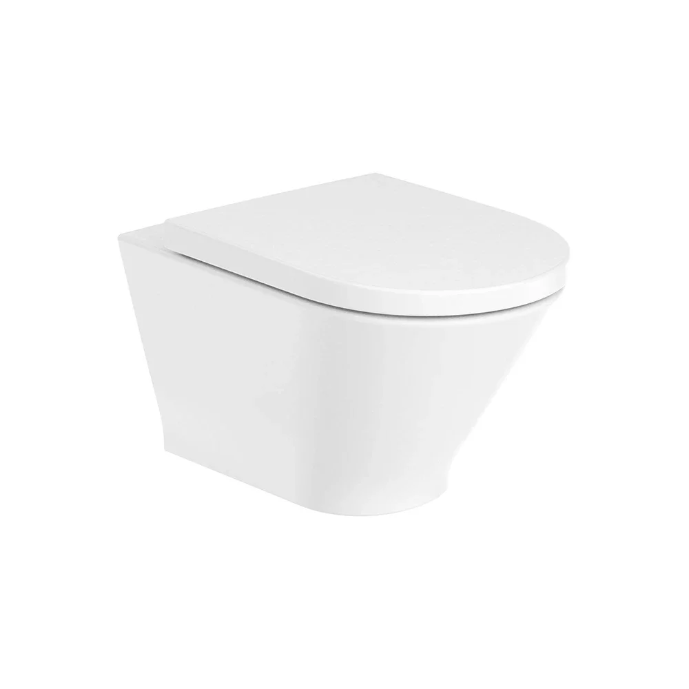 Roca The Gap Wall Hung Toilet with Horizontal Outlet