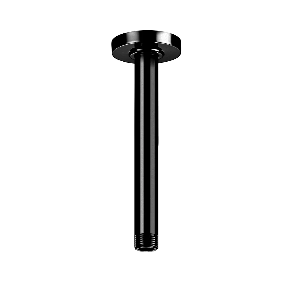 Roca Titanium Black 200mm Shower Ceiling Arm
