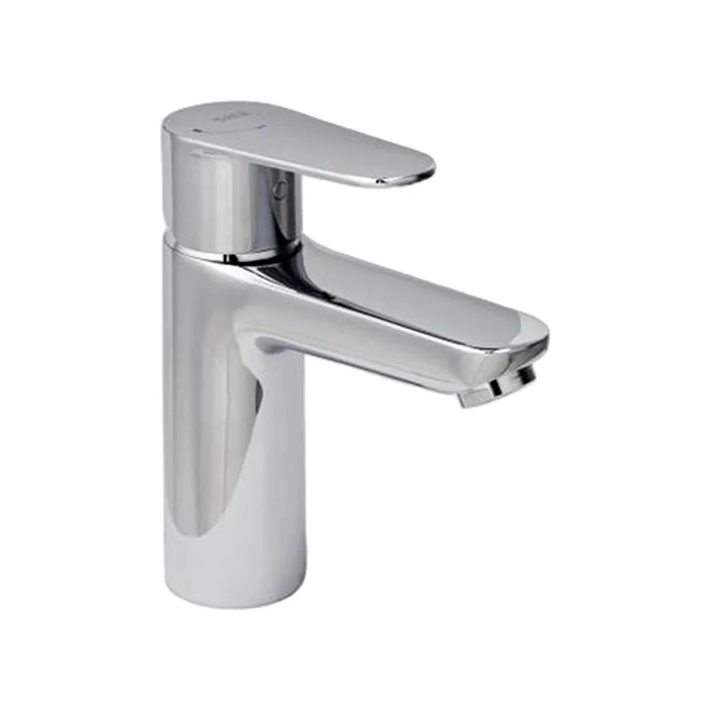 Roca Victoria Plus Chrome Smooth Body Basin Mixer & Waste