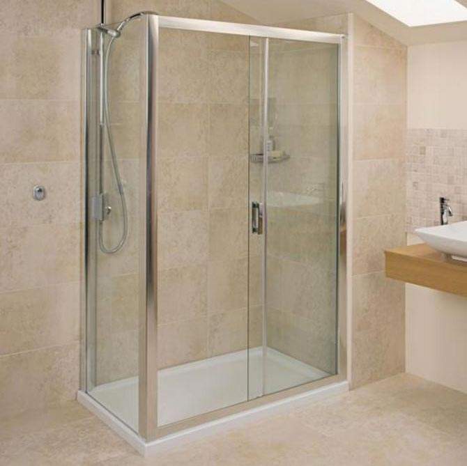 Roman Embrace Sliding Shower Door 1100mm