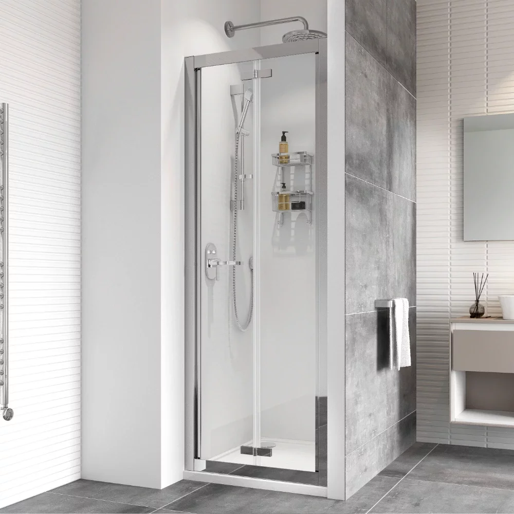 Roman Haven8 Chrome 1000mm Bi-Fold Shower Door