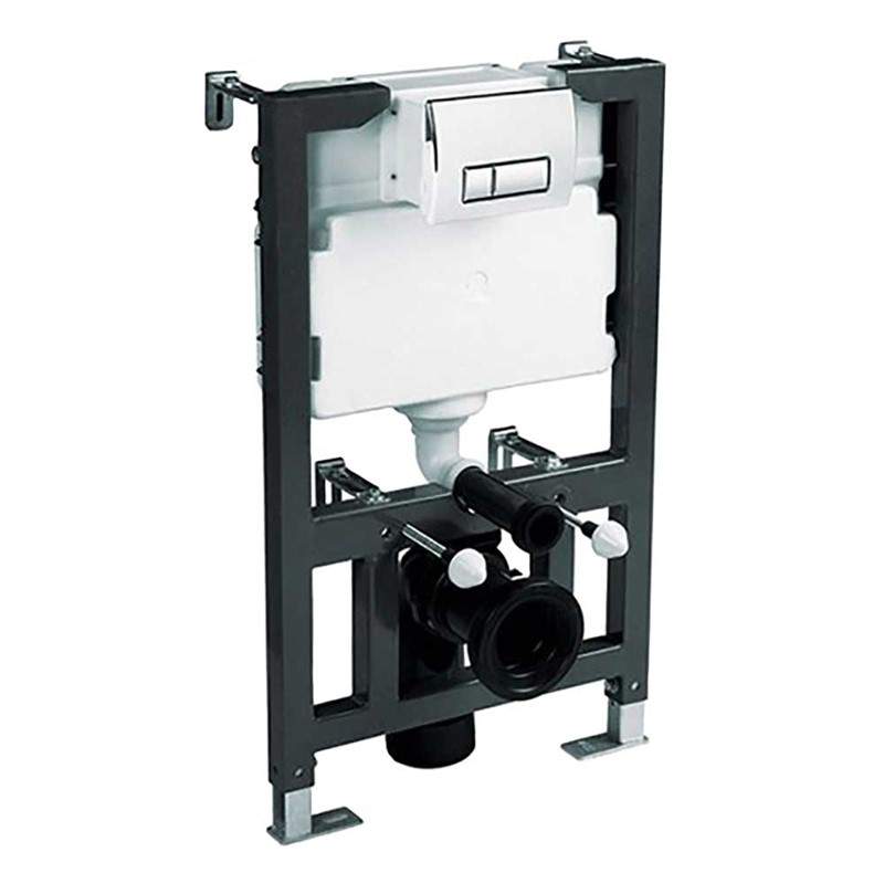 Arley Cyclone Wall Hung Toilet Fixing Frame & Fulsh Plate 0.82 1.0m