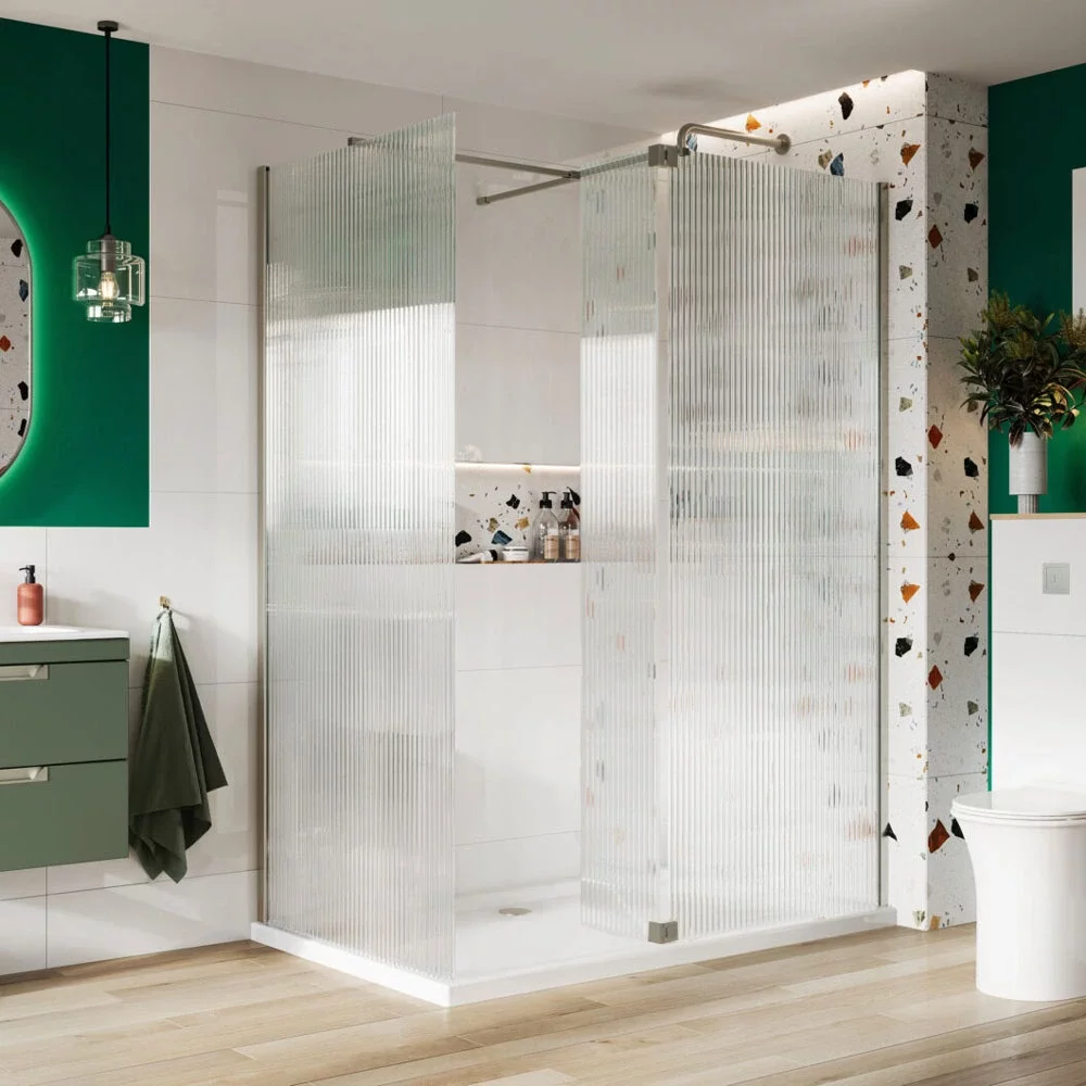 Lancia S8 Brushed Nickel Fluted Flipper