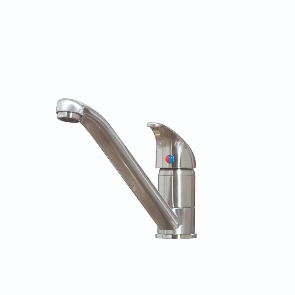 Scudo Aruba Brushed Nickel Kitchen Tap