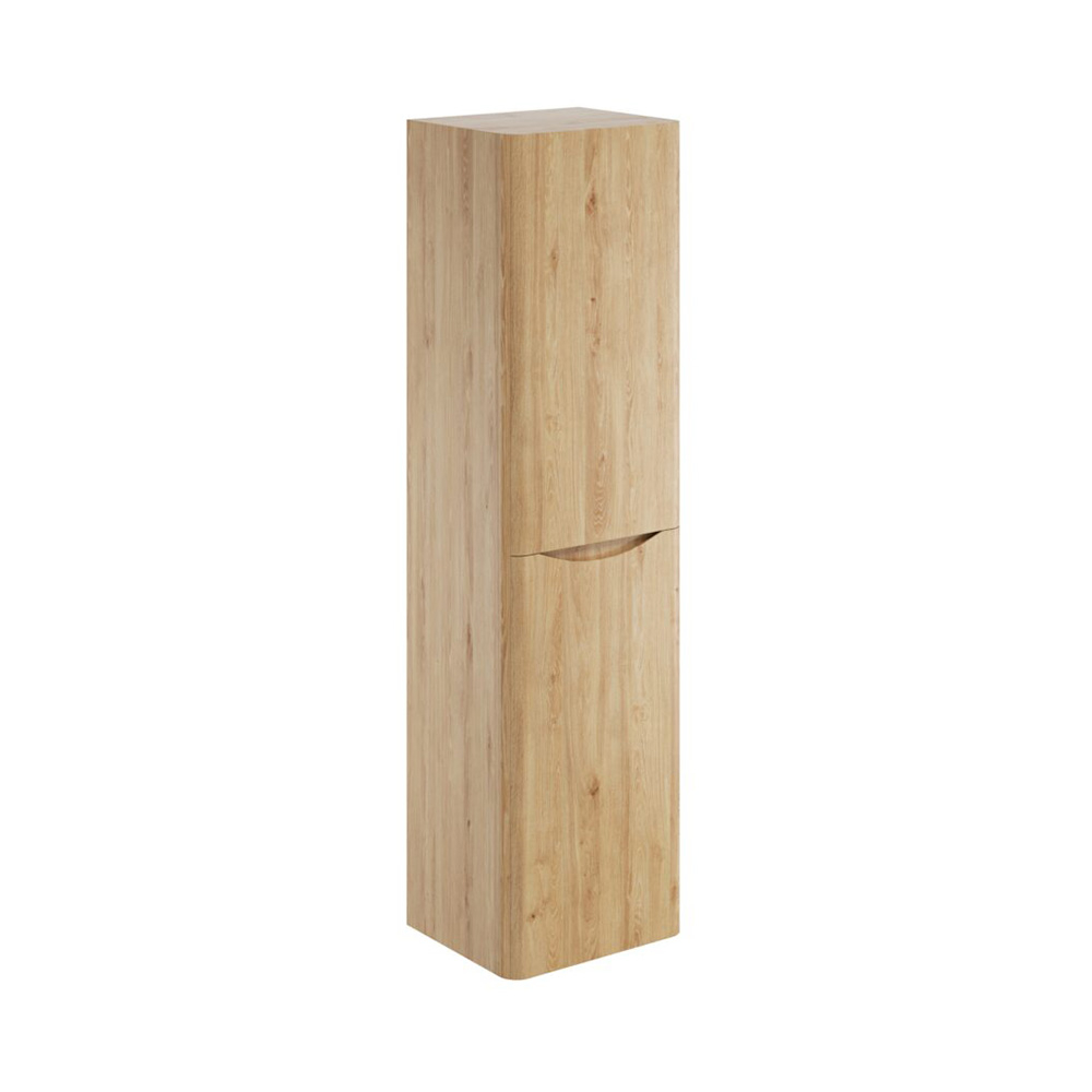 Scudo Bella Matt Grey Tall Bathroom Cabinet