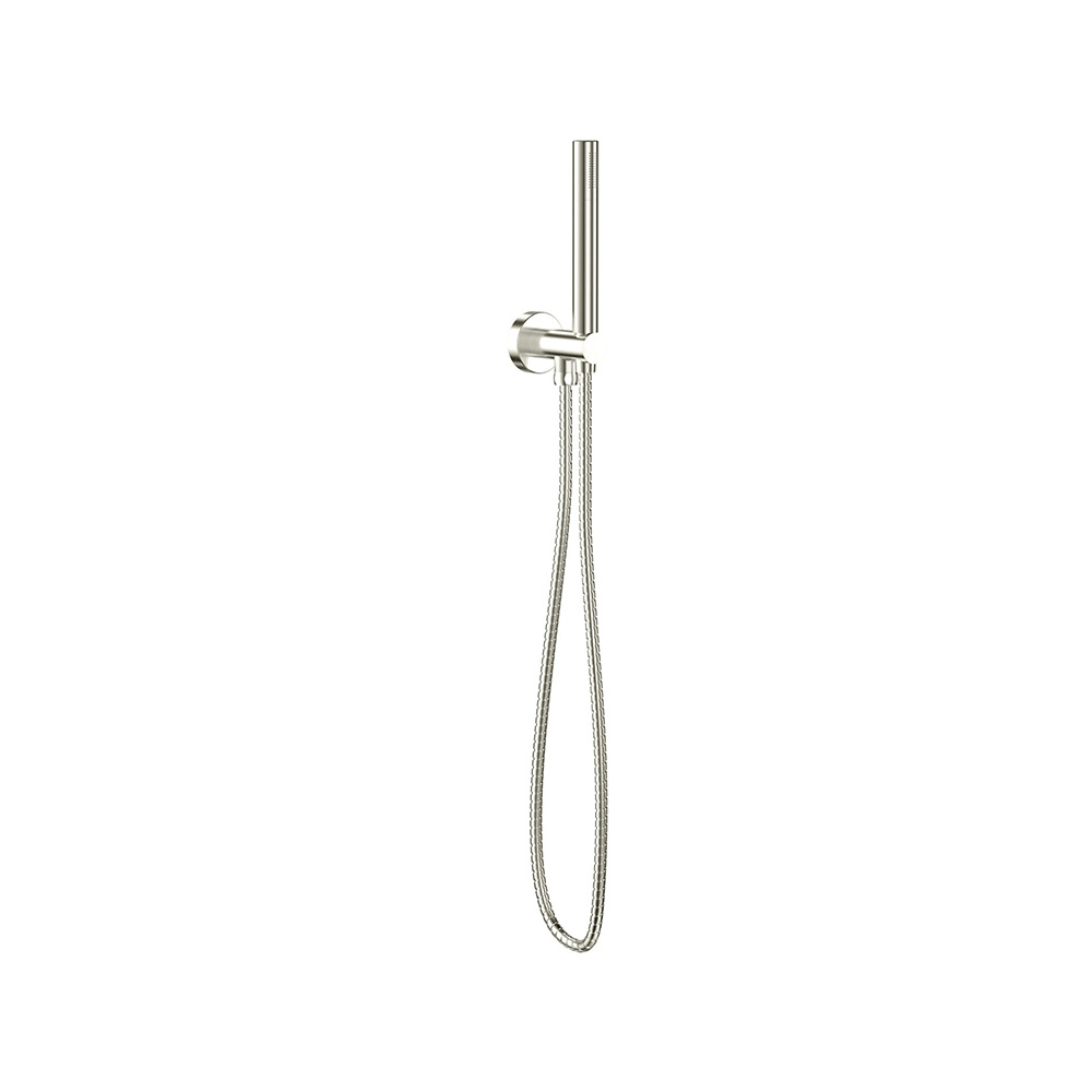 Scudo Brushed Nickle Handset, Outlet and Holder