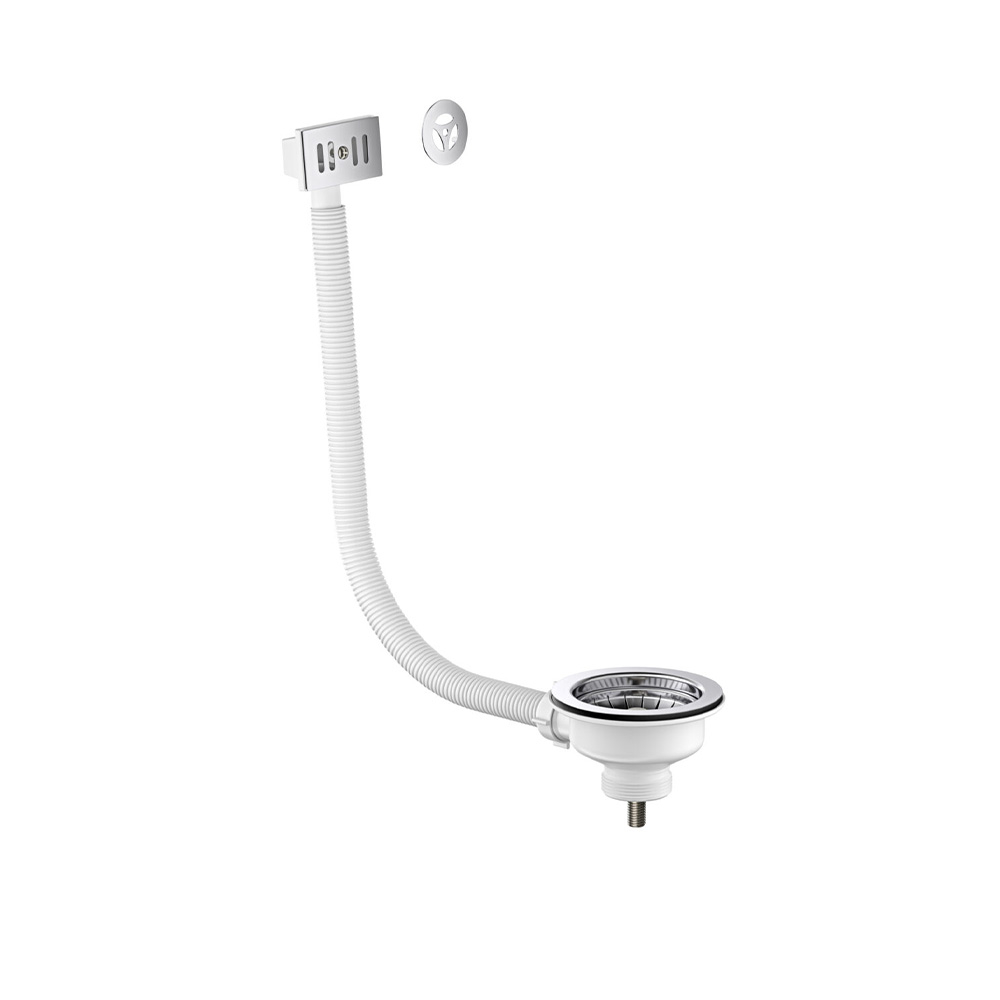 Scudo Chrome Universal Kitchen Sink Waste