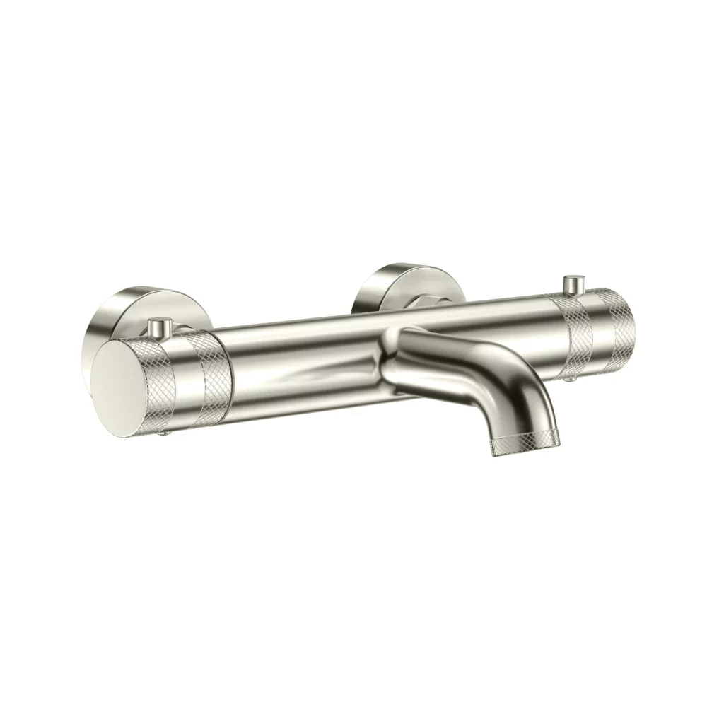 Scudo Core Brushed Nickel Wall Mounted Bath Filler