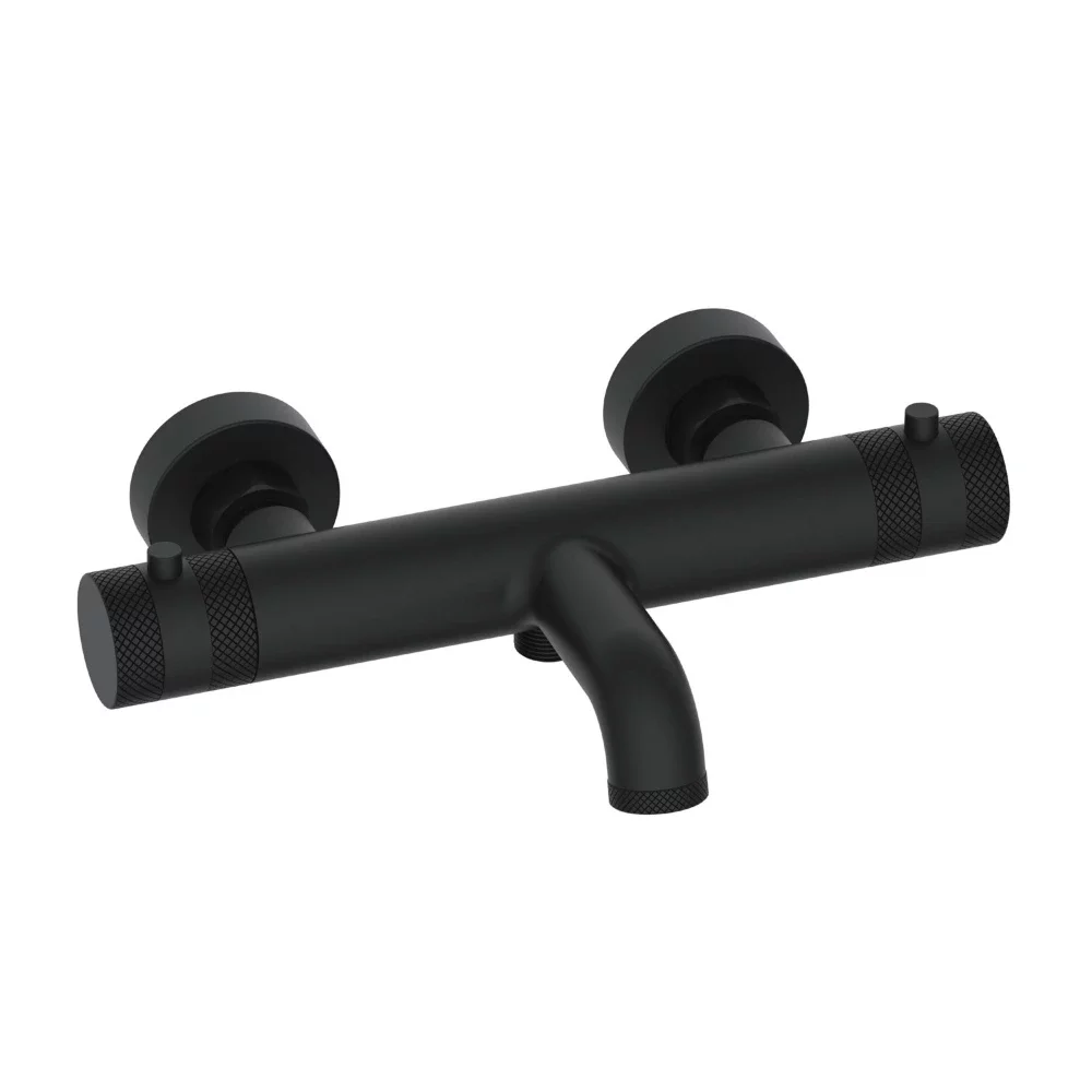Scudo Core Matt Black Bath Shower Mixer