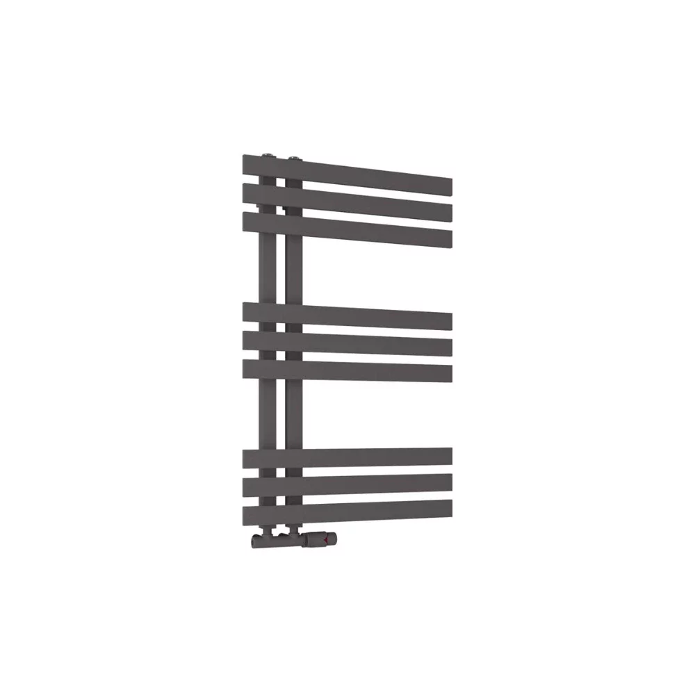 Scudo Elizabeth 500 x 800mm Carbon Anthracite Towel Radiator