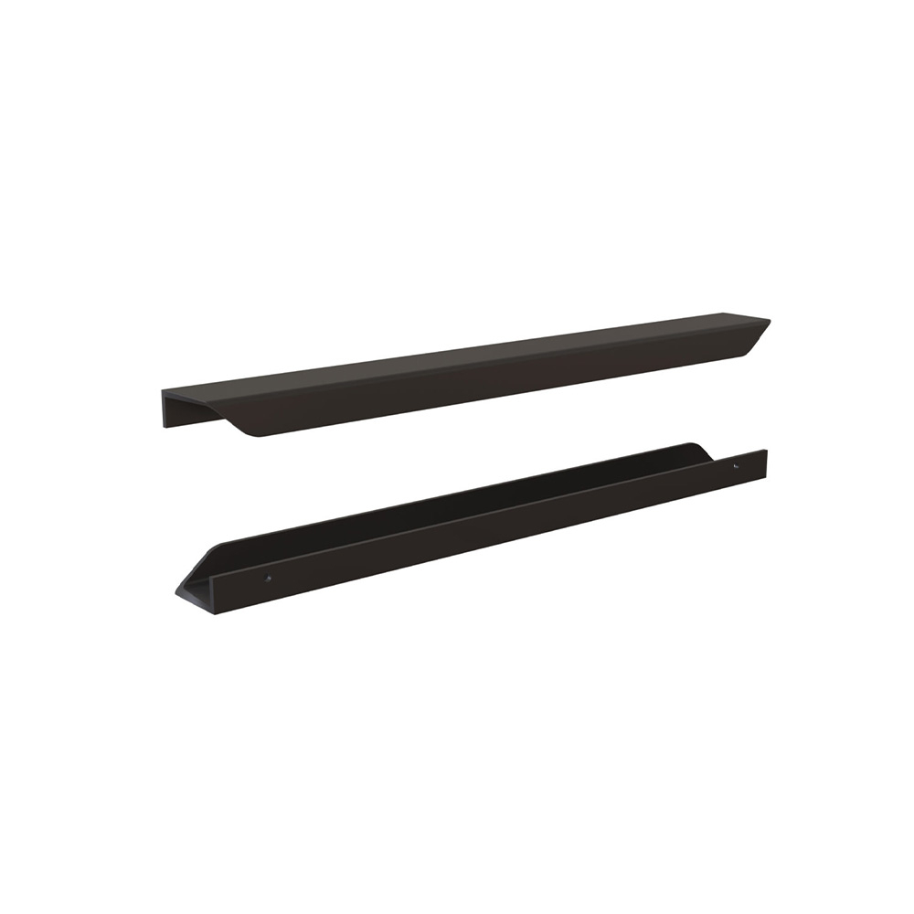 Scudo Flat 400mm Matt Black Handle