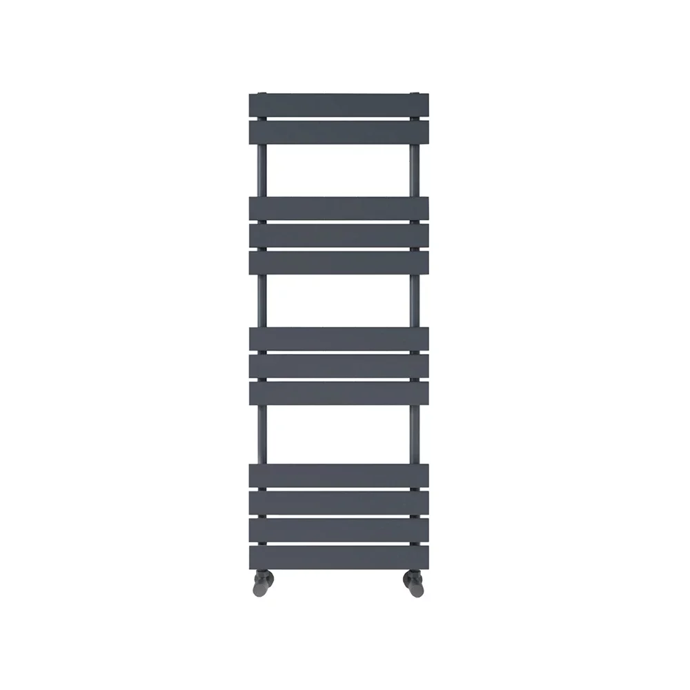 Scudo Life 1200 x 600mm Matt Anthracite Towel Radiator