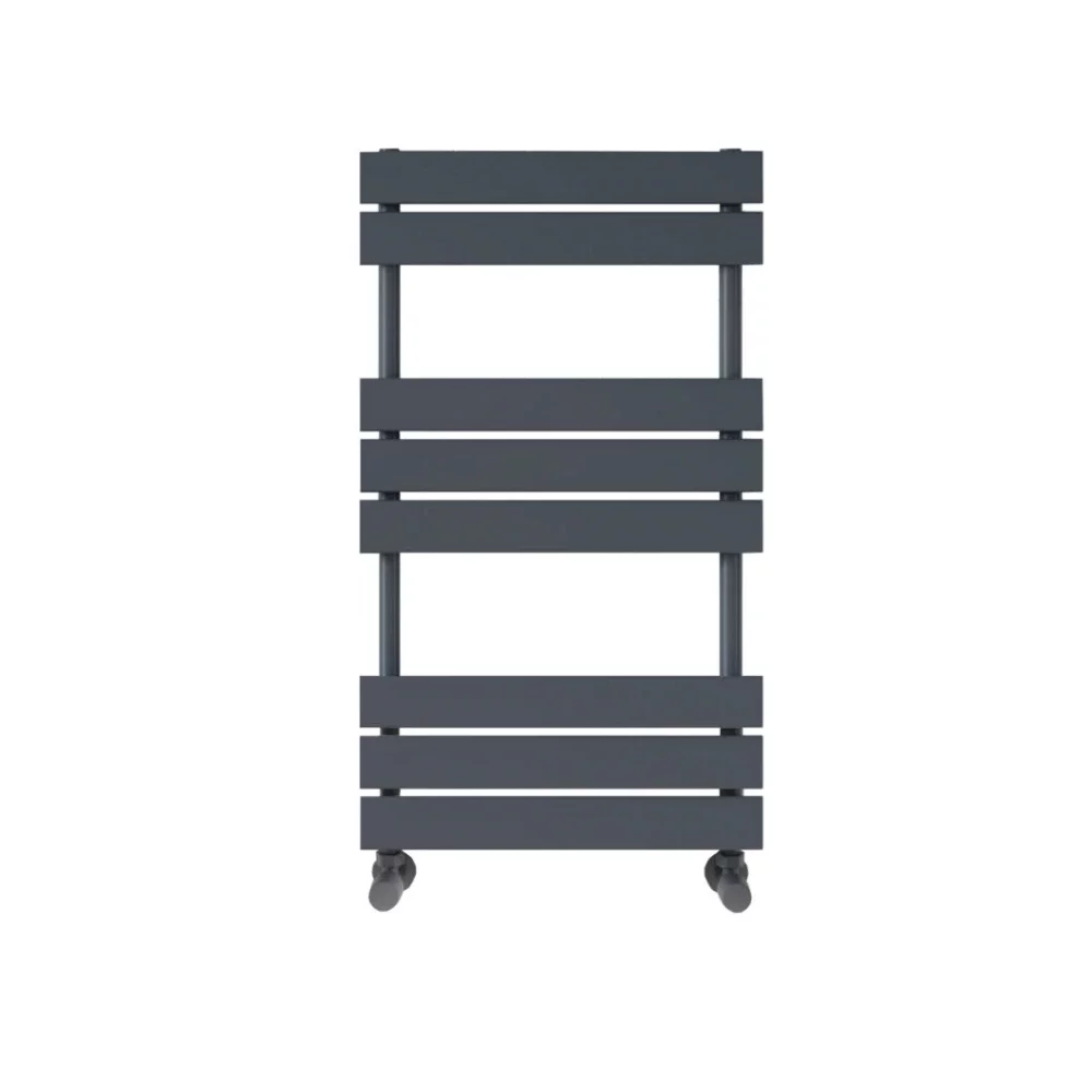 Scudo Life 800 x 450mm Matt Anthracite Towel Radiator